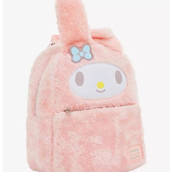 NWT Loungefly My Melody Plush Mini Backpack main image 8